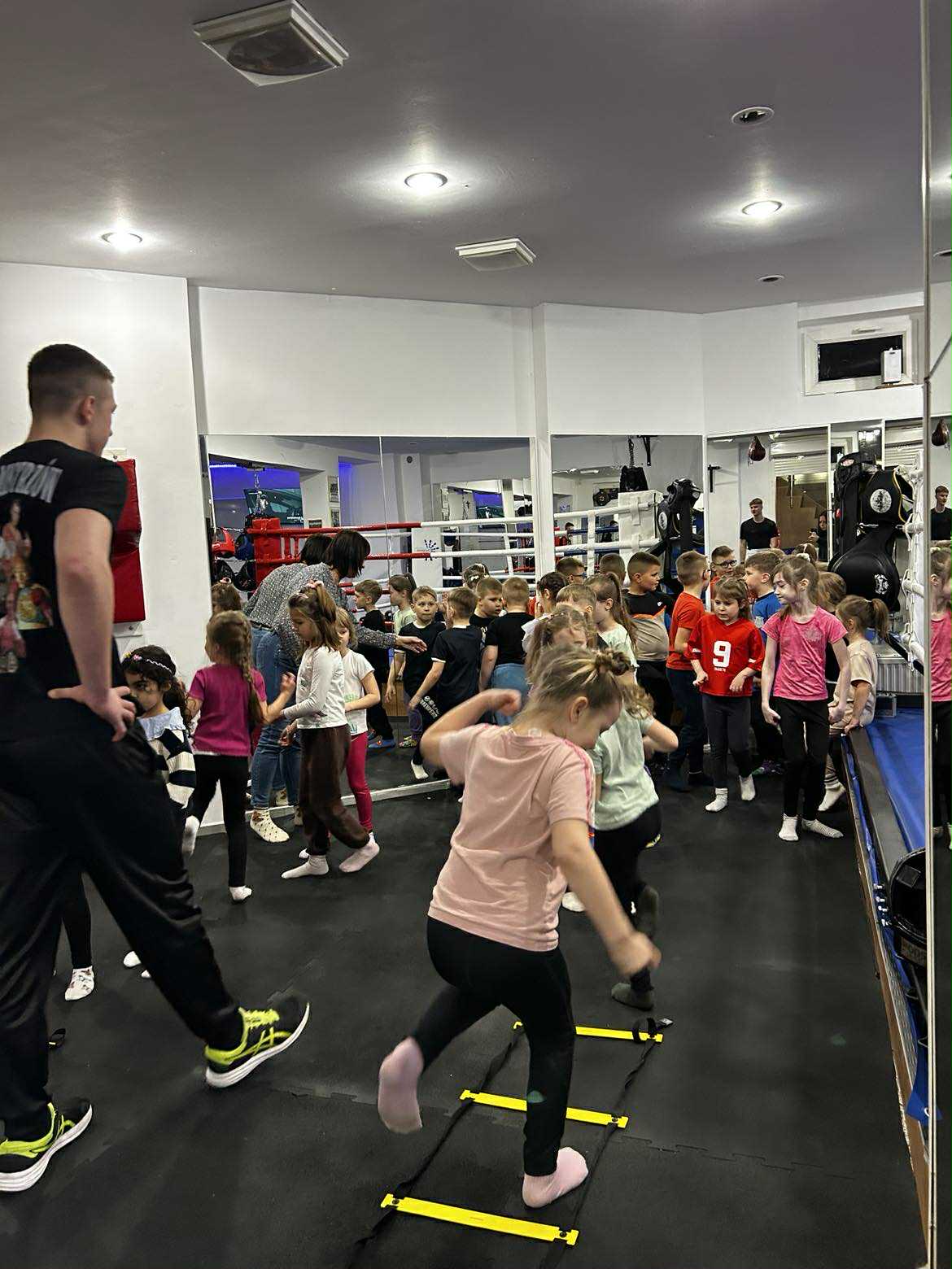 Barrnel Boxing Club Człuchów - Wnętrze klubu bokserskiego